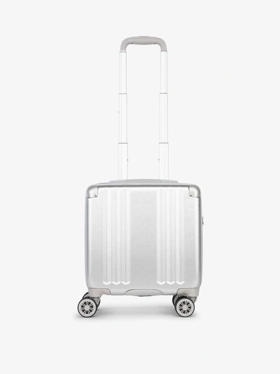 Shop Calpak Ambeur Mini Carry-on Luggage In Silver | 16"