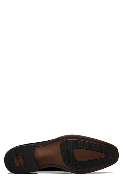 Florsheim Alanzo Leather Cap Toe Derby In Black