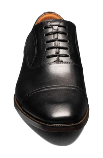 Shop Florsheim Sorrello Cap Toe Oxford In Black