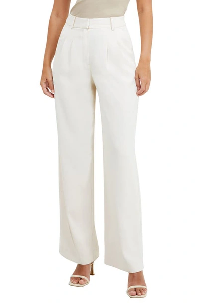 Shop French Connection Harry Pants In Classic Cream