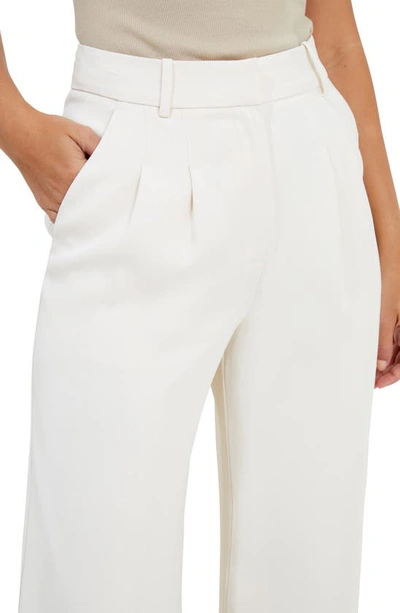 Shop French Connection Harry Pants In Classic Cream