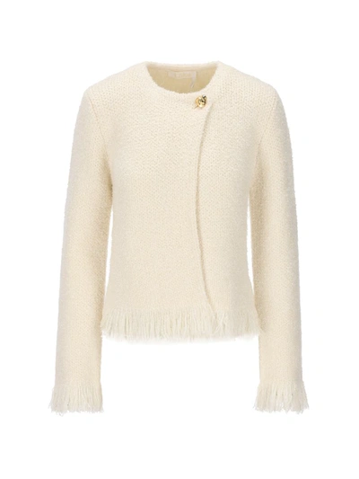 Shop Chloé Jackets In Iconic Milk