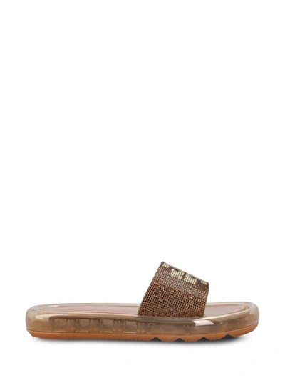 Shop Tory Burch Sandals In Peanut/clay