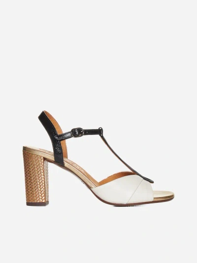Shop Chie Mihara Biagio Leather Sandals In Multicolor