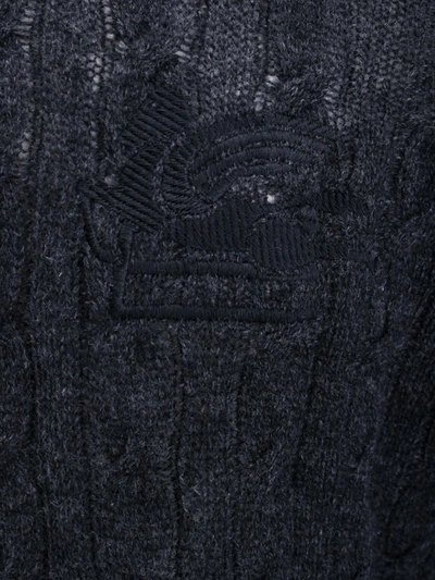 Shop Etro Sweater In Grey