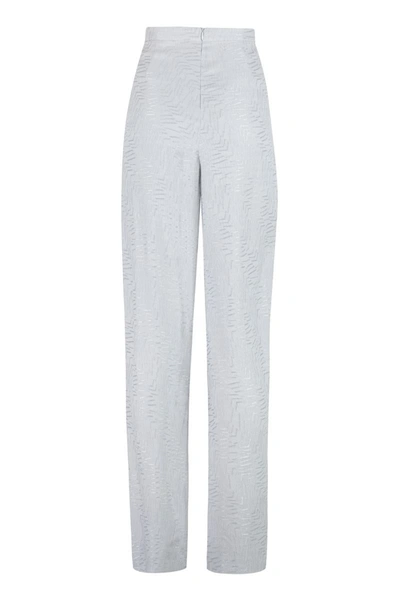Shop Giorgio Armani Straight-leg Trousers In Grey