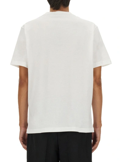 Shop Versace T-shirt With 1978 Re-edition Logo In White