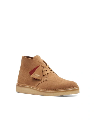Shop Clarks Lace Up In Sand
