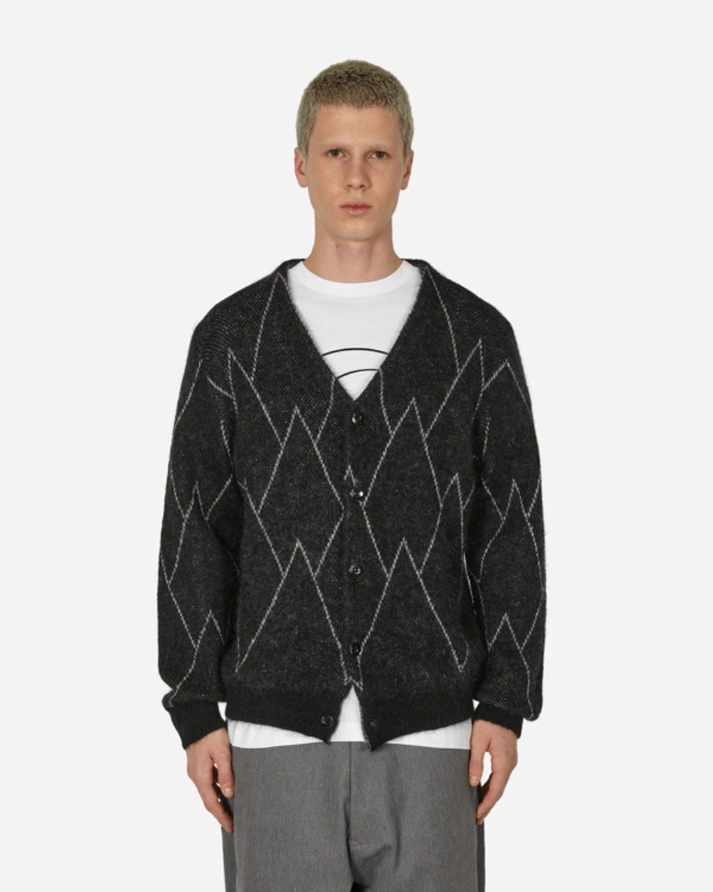 Sequel Mohair Cardigan In Black | ModeSens