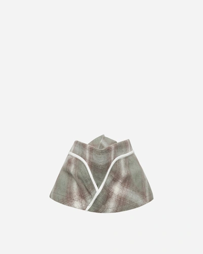 Shop Phingerin Nel Ombre Dream Hat Grey Plaid In Black