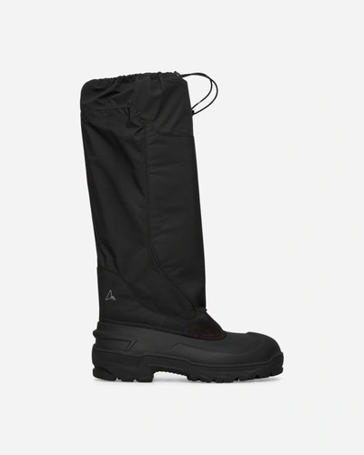 Shop Roa Rubber Boots In Black