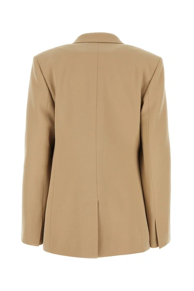 Shop Chloé Chloe Jackets And Vests In Pearlbeige