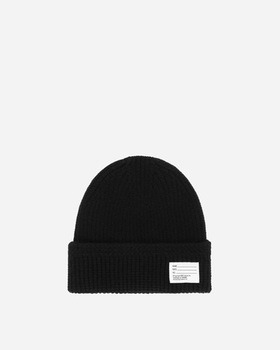 Shop Visvim Knit Beanie (w/ws) In Black