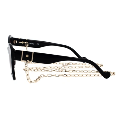 Shop Liu •jo Liu Jo Sunglasses In Black
