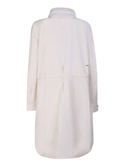 Moose Knuckles Cream Osgoode Anorak Jacket In White