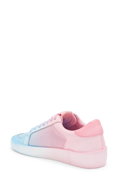 Shop Vintage Havana Double Dip Gradient Sneaker In Pink/ Sky Blue