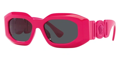 Shop Versace Men's 54 Mm Sunglasses In Red