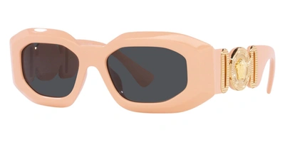 Shop Versace Men's 54mm Sunglasses In Orange