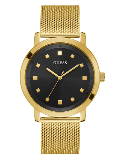 Shop Guess Factory Gold-tone And Black Analog Watch