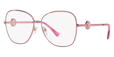 Shop Versace Women's 55 Mm Opticals In Pink