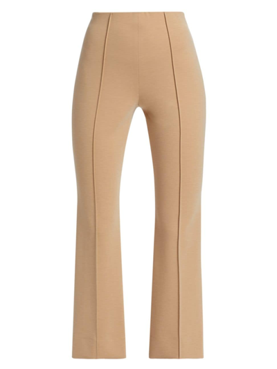 Shop Atm Anthony Thomas Melillo Women's Ponte Kick Flare Pants In Soft Fawn