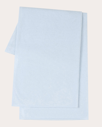 Shop Loop Cashmere Women's Whisper Cashmere Lofty Blanket Scarf In Blue