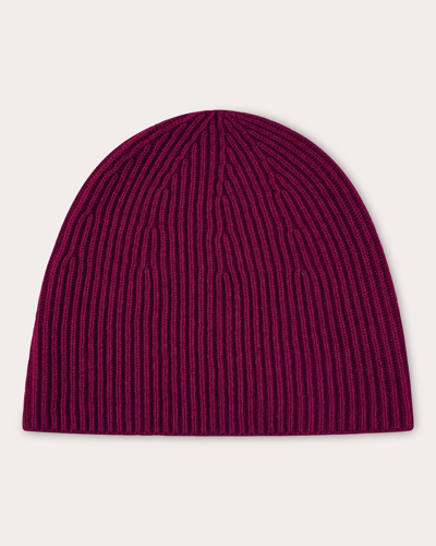 Shop Loop Cashmere Women's Barolo Red Cashmere Beanie