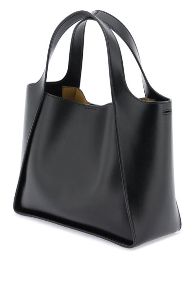 Shop Stella Mccartney Stella Logo Tote Bag In Black