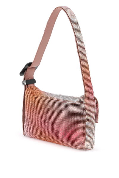Shop Benedetta Bruzziches Vitty La Mignon Bag In Orange,silver,pink