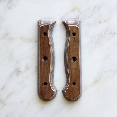 Shop Messermeister Custom Repurposed Wood Handle Set, Russet, Small In Brown