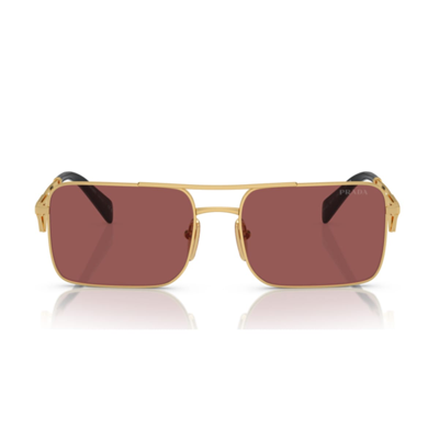 Shop Prada Pra52s 5ak08s Sunglasses In Oro