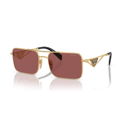 Shop Prada Pra52s 5ak08s Sunglasses In Oro