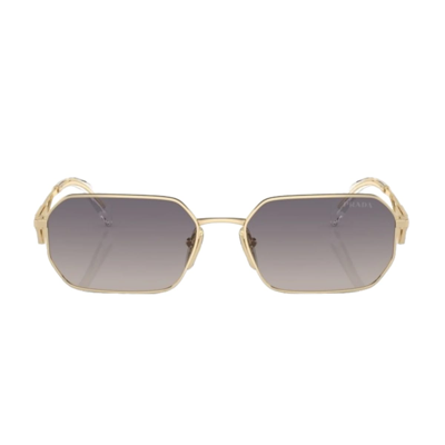 Shop Prada Pra51s Zvn30c Sunglasses In Oro