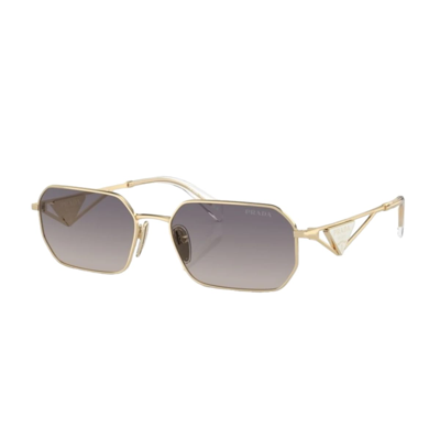 Shop Prada Pra51s Zvn30c Sunglasses In Oro