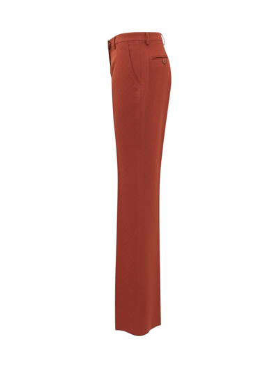 Shop Etro Fuji Pants In Rosso