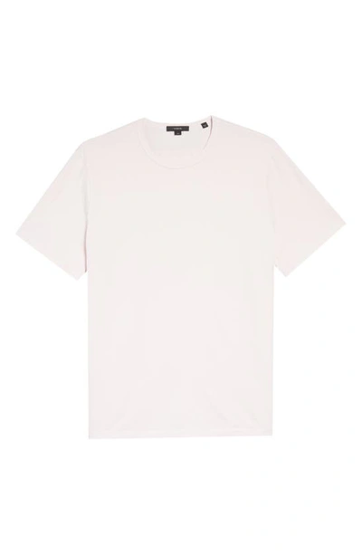 Shop Vince Solid T-shirt In Washed Rose Quartz