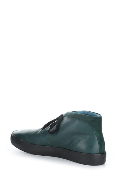 Shop Softinos By Fly London London Fly Leather Sial Bootie In 008 Forest Green Leather