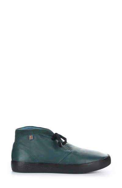 Shop Softinos By Fly London London Fly Leather Sial Bootie In 008 Forest Green Leather