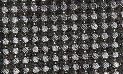Nordstrom Collier Neat Silk Tie In Black