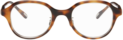 Shop Yuichi Toyama Tortoiseshell Mxp Glasses In Demi