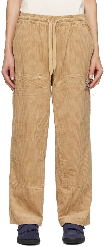 Shop Rhude Beige Puma Edition Trousers In 620891