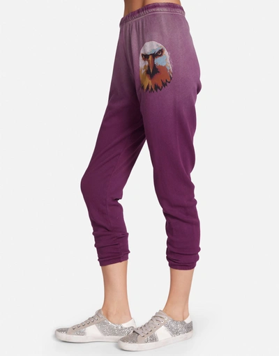Lauren Moshi Alana Moshi Eagle Head In Deep Merlot Ombre