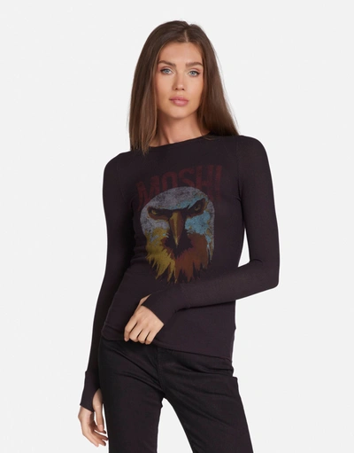 Lauren Moshi Mckinley Moshi Eagle Head In Onyx