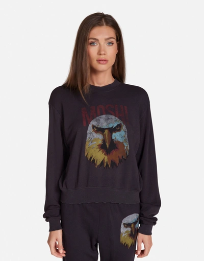 Shop Lauren Moshi Spalding Moshi Eagle Head In Onyx