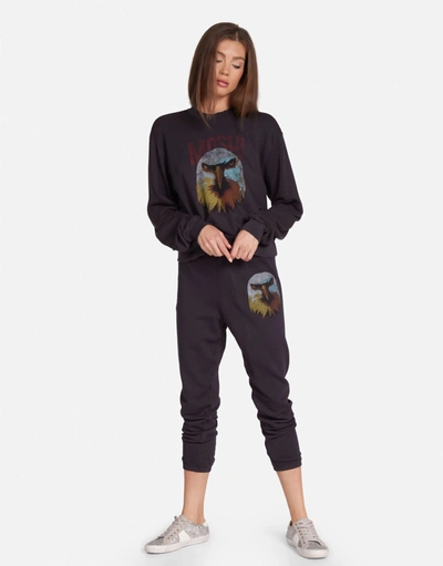 Lauren Moshi Spalding Moshi Eagle Head In Onyx