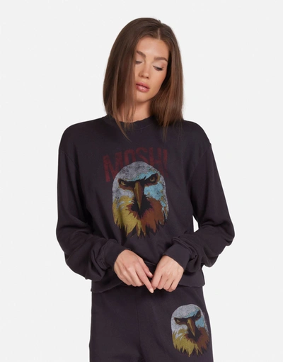 Lauren Moshi Spalding Moshi Eagle Head In Onyx