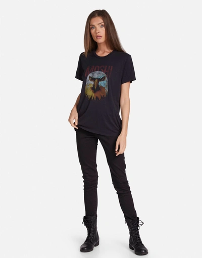 Lauren Moshi Rue Moshi Eagle Head In Onyx