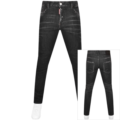 Shop Dsquared2 Skater Jeans Black