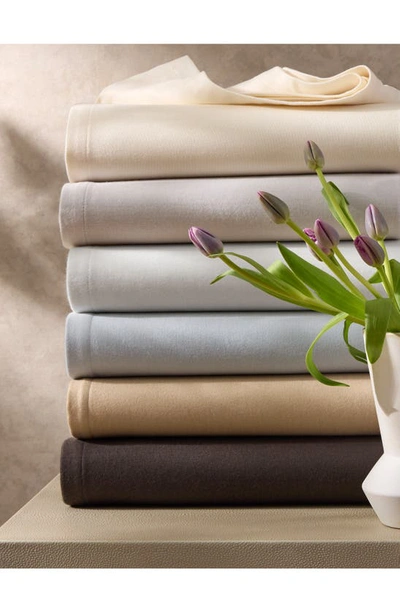 Shop Matouk Dream Modal Blend Blanket In Silver