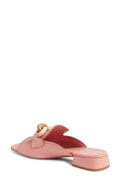 Shop Pedro Garcia Enna Slide Sandal In Rose Petitgrain